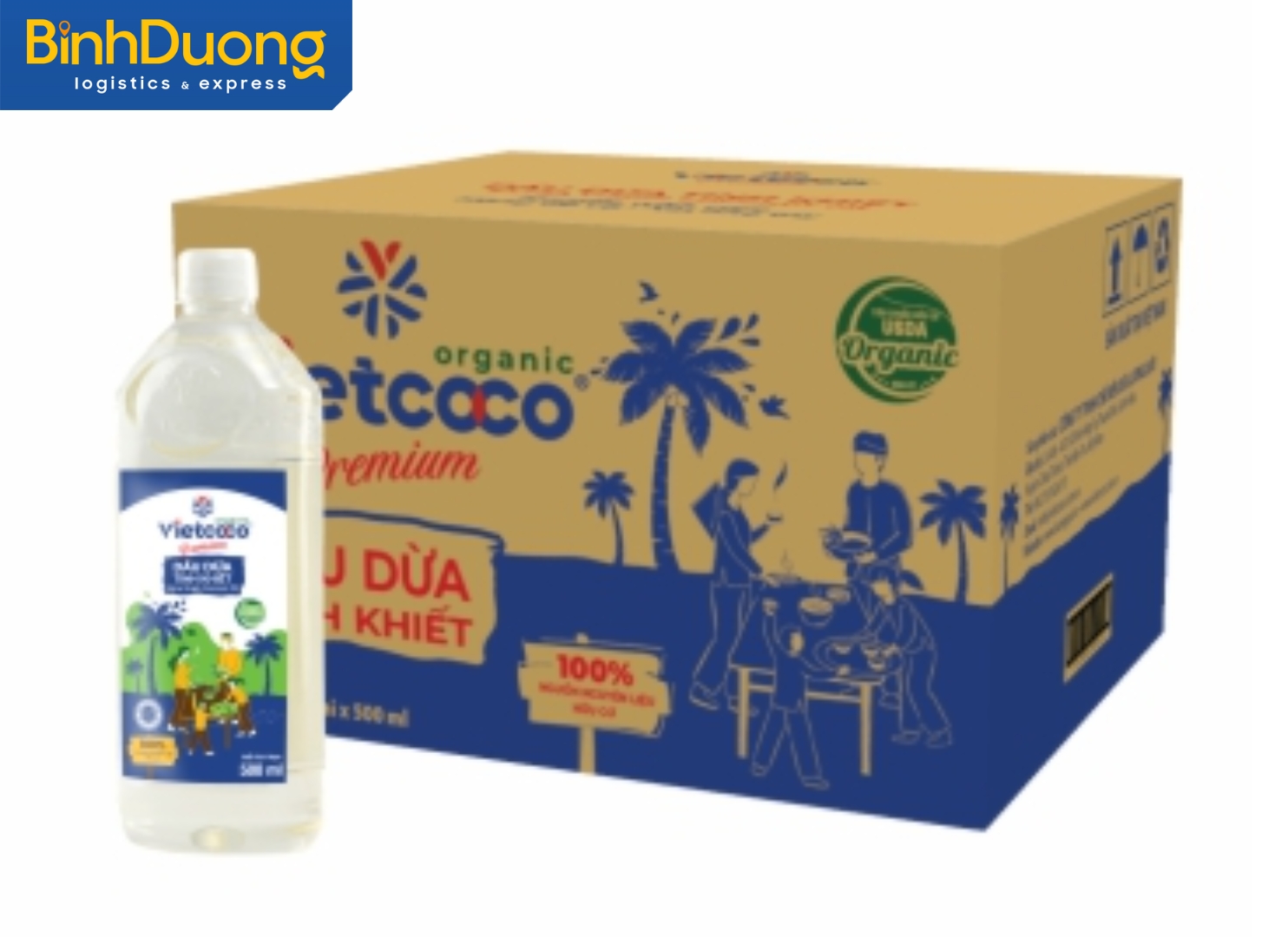 Gửi dầu dừa thủ công từ Bình Dương đi Bỉ: Đóng chai an toàn, giấy tờ đầy đủ Gửi dầu dừa thủ công từ Bình Dương đi Bỉ: Đóng chai an toàn, giấy tờ đầy đủ