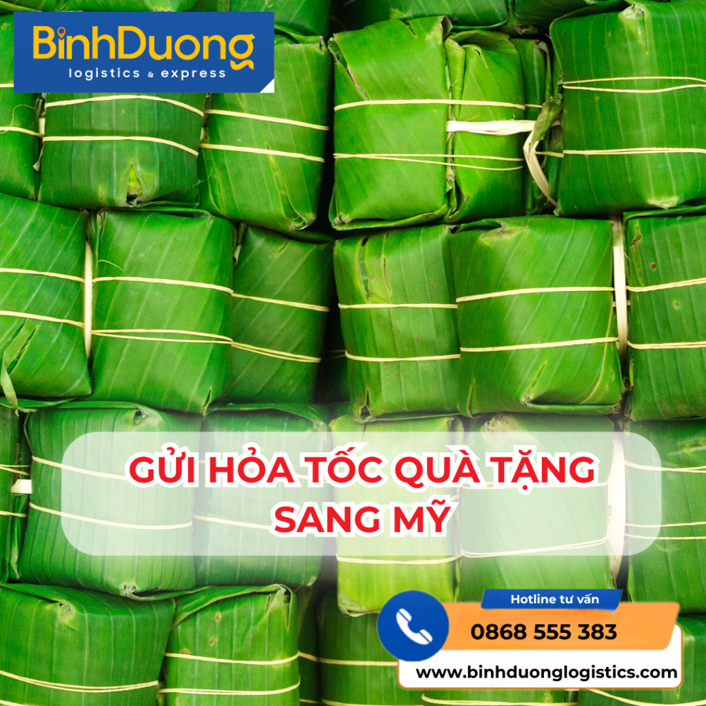 Gửi hỏa tốc quà tặng sang Mỹ