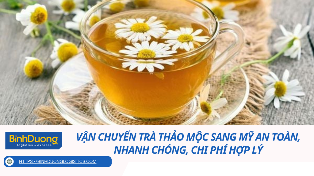 Vận chuyển trà thảo mộc sang Mỹ an toàn, nhanh chóng, chi phí hợp lý