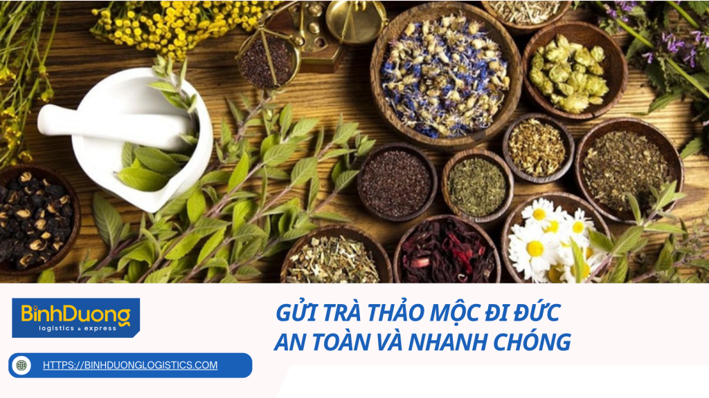 Gửi trà thảo mộc đi Đức - An toàn và nhanh chóng