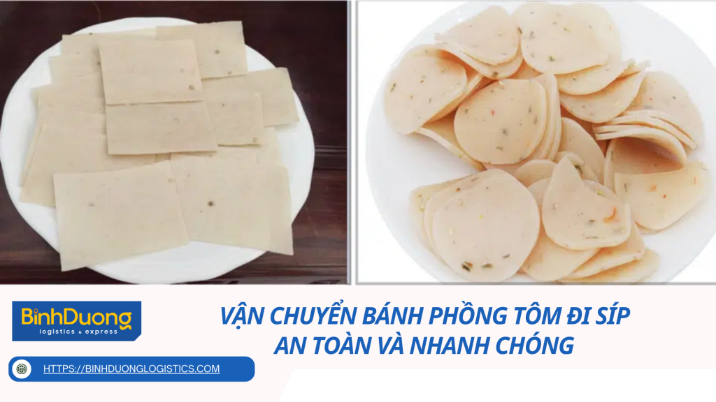 Vận chuyển bánh phồng tôm đi Síp - An toàn và nhanh chóng