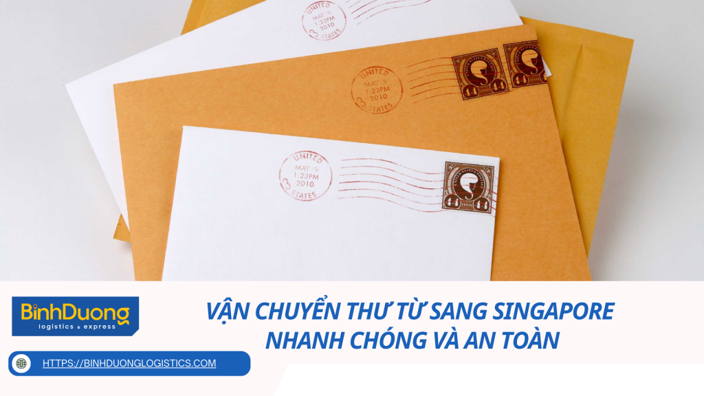 Vận chuyển thư từ sang Singapore - Nhanh chóng và an toàn