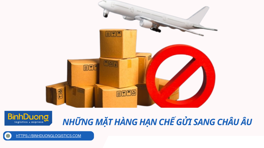 Những mặt hàng hạn chế gửi sang Châu Âu – Lưu ý quan trọng khi vận chuyển quốc tế