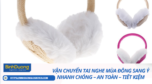 vận chuyển tai nghe sang ý