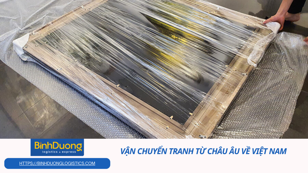 Mang hơi thở châu Âu về Việt Nam: Hành trình vận chuyển tranh nghệ thuật an toàn