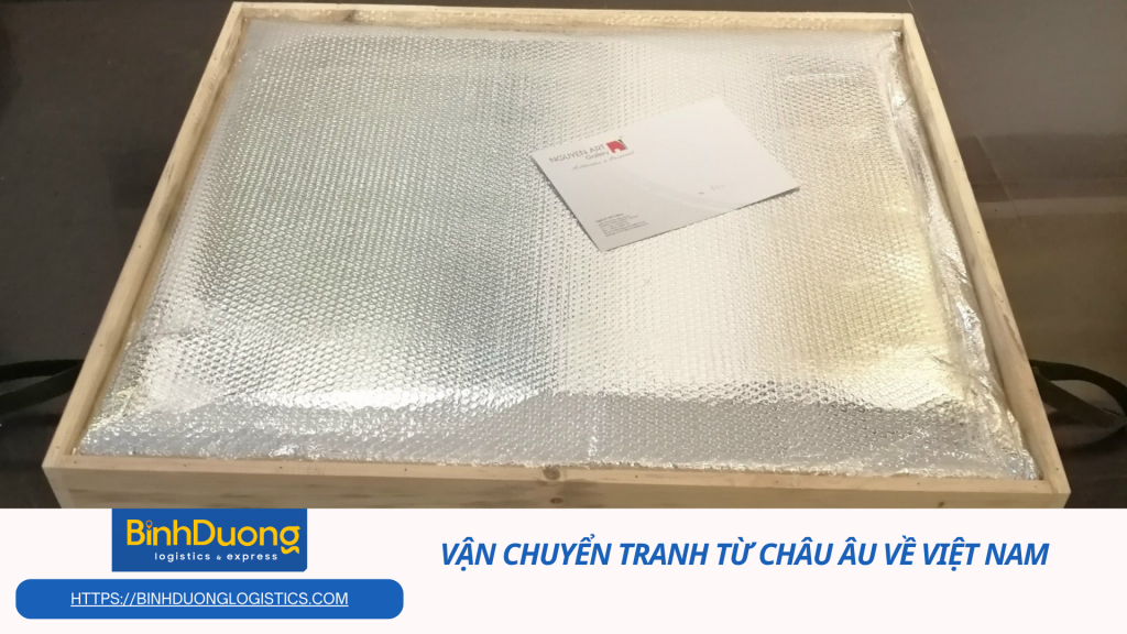 Mang hơi thở châu Âu về Việt Nam: Hành trình vận chuyển tranh nghệ thuật an toàn