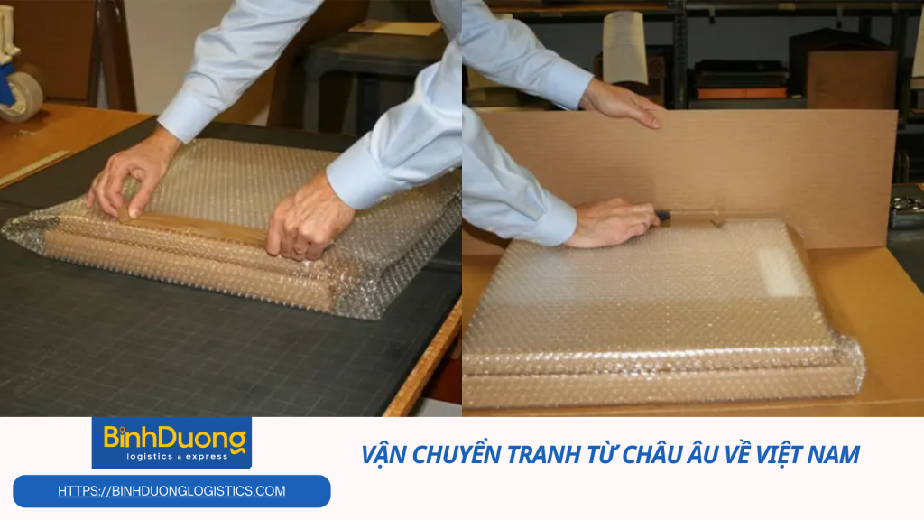 Mang hơi thở châu Âu về Việt Nam: Hành trình vận chuyển tranh nghệ thuật an toàn