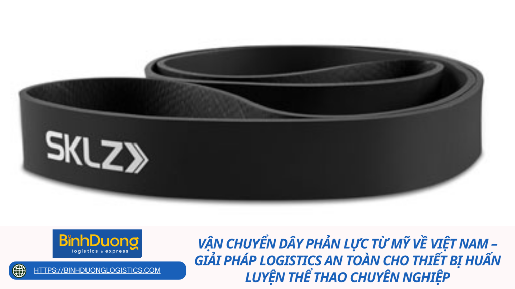 Vận chuyển dây phản lực từ Mỹ về Việt Nam – Giải pháp logistics an toàn cho thiết bị huấn luyện thể thao chuyên nghiệp