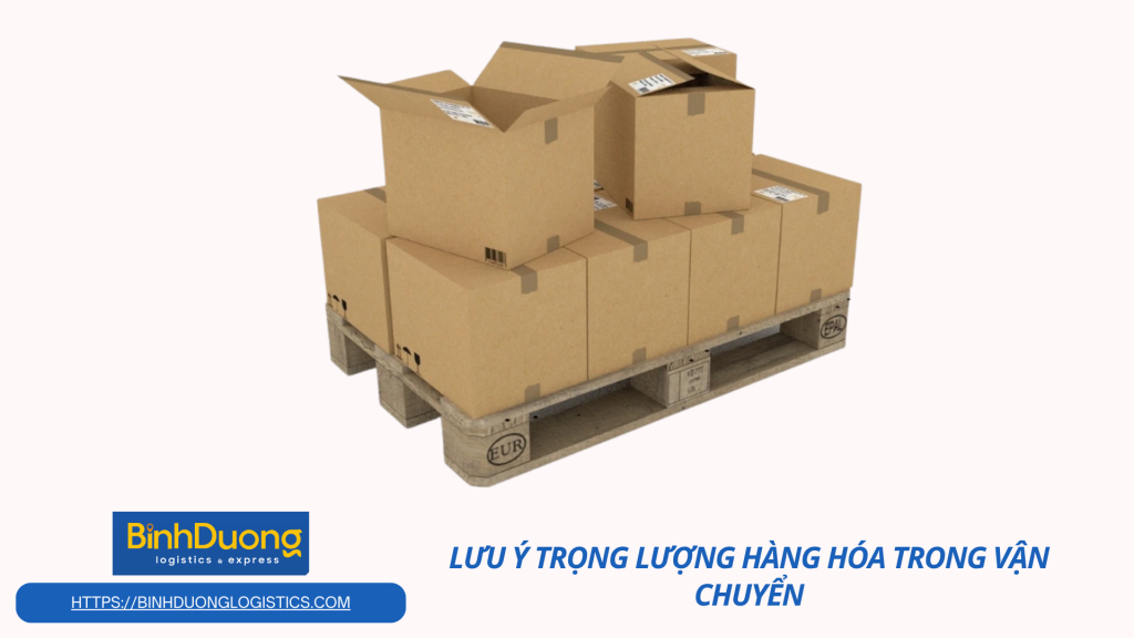 Lưu ý trọng lượng, kích thước và chi phí khi gửi hàng