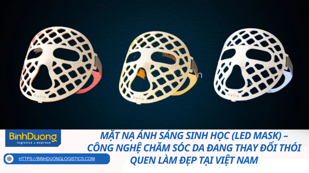 Mặt nạ ánh sáng sinh học (LED Mask) – công nghệ chăm sóc da đang thay đổi thói quen làm đẹp tại Việt Nam
