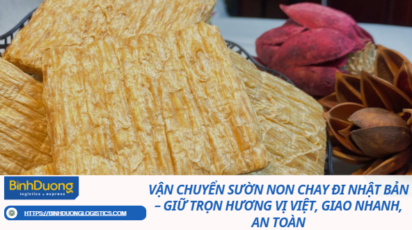 vận chuyển sườn non chay đi nhật bản