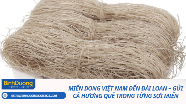 gửi miến dong đi đài loan