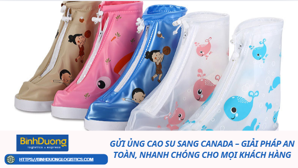 Gửi Ủng Cao Su Sang Canada – Giải Pháp An Toàn, Nhanh Chóng Cho Mọi Khách Hàng