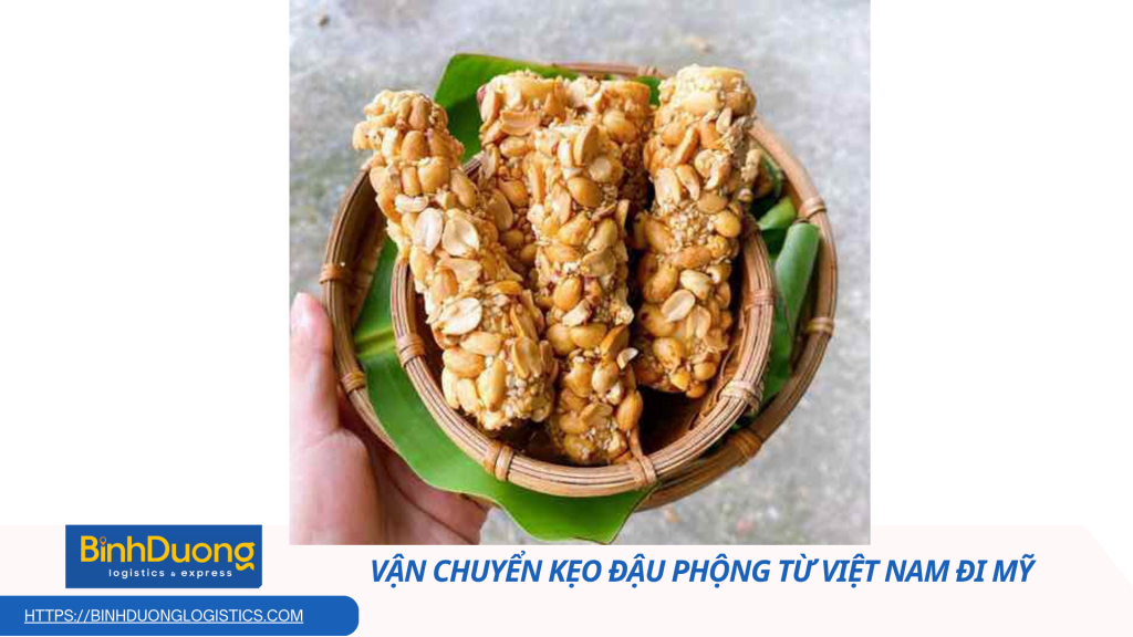 Vận chuyển kẹo đậu phộng từ Việt Nam đi Hàn Quốc