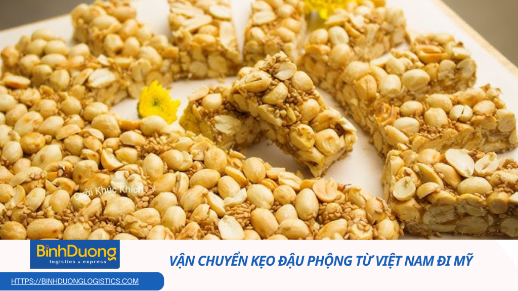 Vận chuyển kẹo đậu phộng từ Việt Nam đi Hàn Quốc