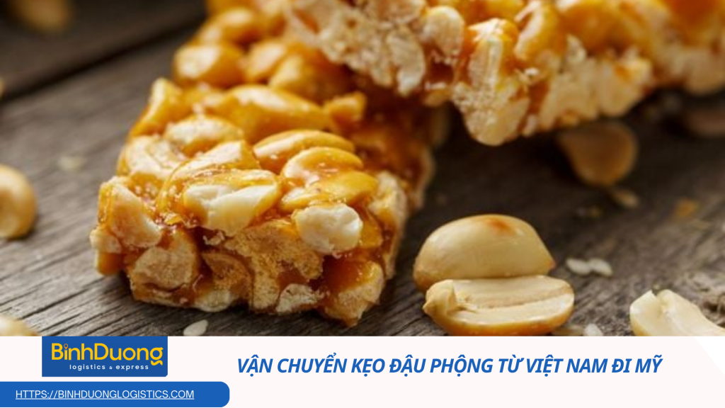 Vận chuyển kẹo đậu phộng từ Việt Nam đi Hàn Quốc