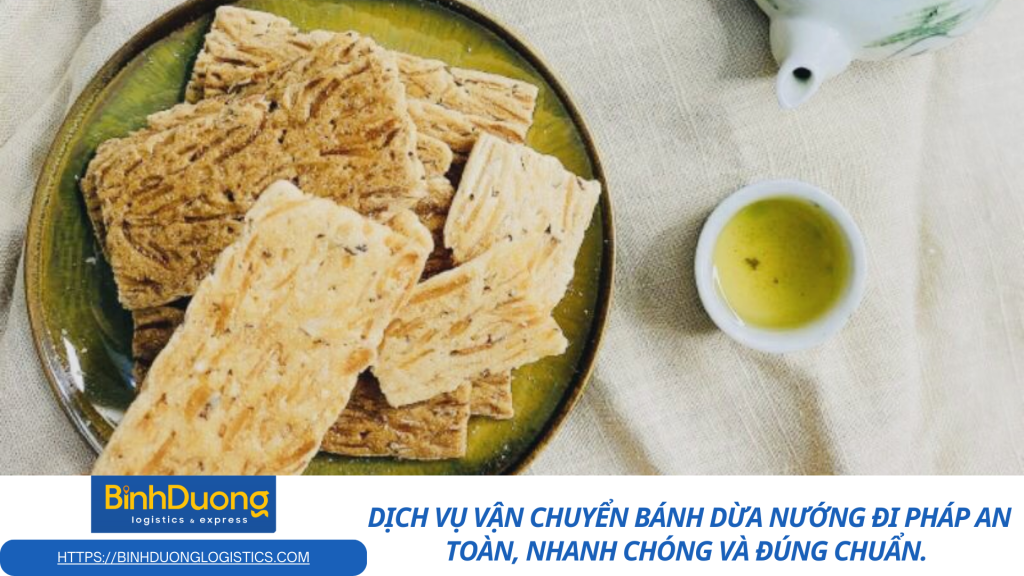 Vận chuyển bánh dừa nướng đi Pháp – Giải pháp an toàn đưa đặc sản Quảng Nam ra thế giới