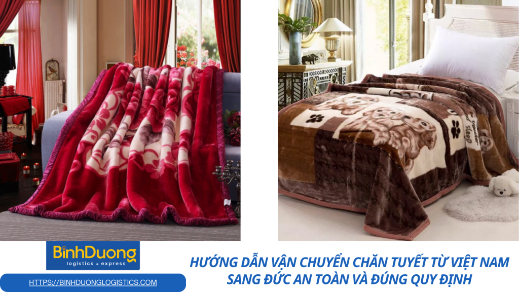 Cách đóng gói và vận chuyển chăn tuyết sang Đức hiệu quả nhất