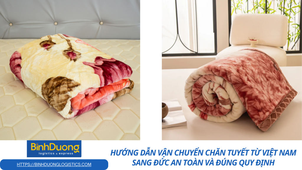 Cách đóng gói và vận chuyển chăn tuyết sang Đức hiệu quả nhất