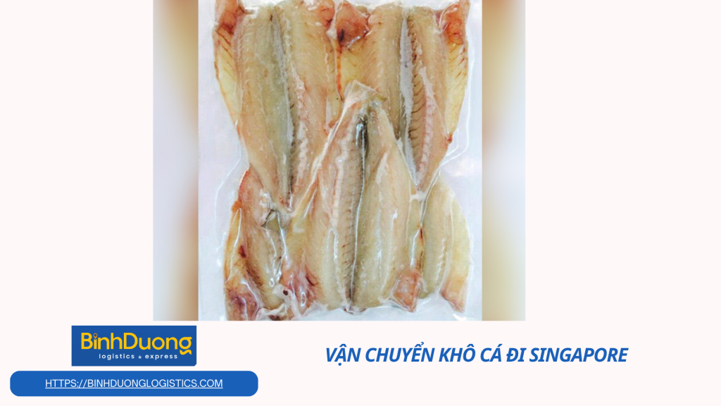 Vận chuyển khô cá từ Việt Nam đi Singapore an toàn và hiệu quả