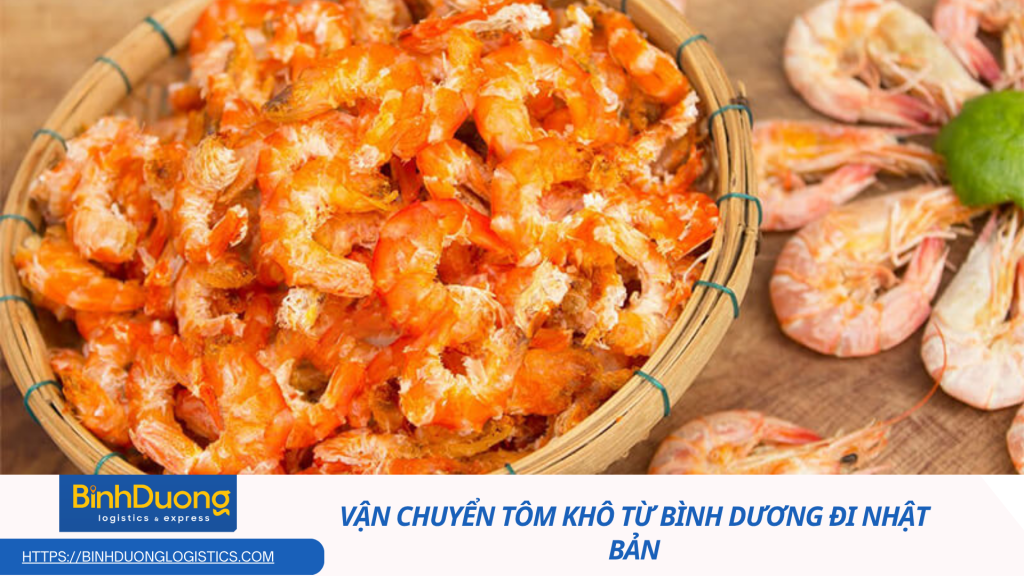 Vận chuyển tôm khô từ Bình Dương đi Nhật – Hành trình đưa hương vị quê hương vươn xa thế giới