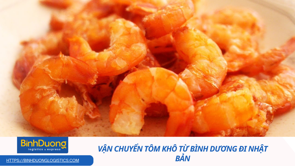 Vận chuyển tôm khô từ Bình Dương đi Nhật – Hành trình đưa hương vị quê hương vươn xa thế giới
