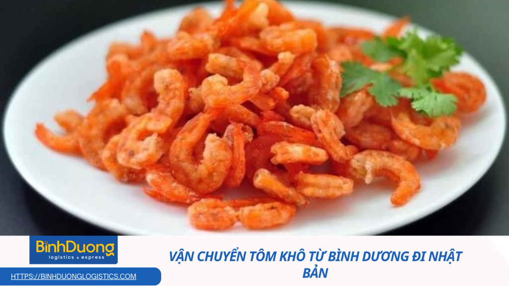 Vận chuyển tôm khô từ Bình Dương đi Nhật – Hành trình đưa hương vị quê hương vươn xa thế giới