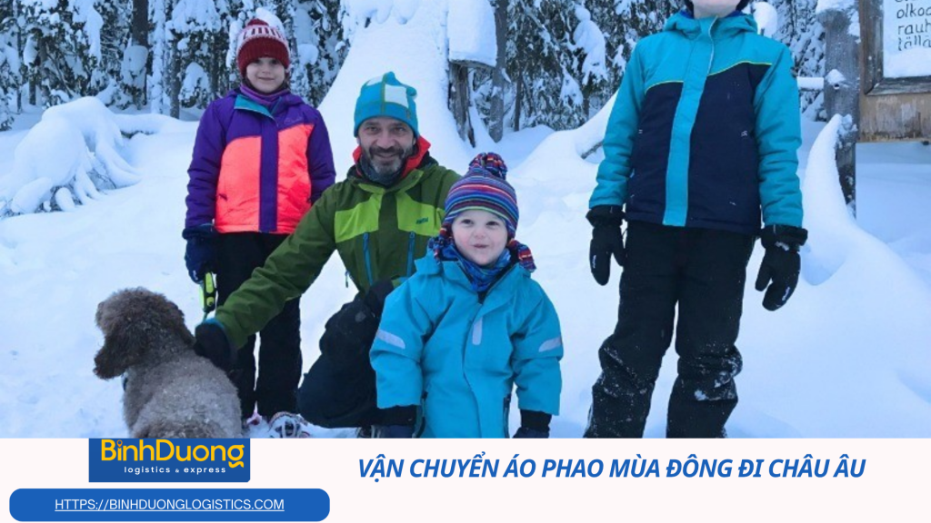 Vận chuyển áo phao đi châu Âu nhanh chóng – Giải pháp hoàn hảo cho mùa lạnh