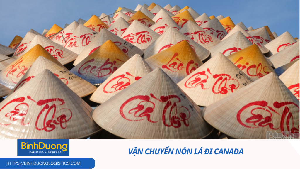Vận chuyển nón lá từ Việt Nam đi Canada – Hành trình gìn giữ hồn Việt nơi xứ tuyết