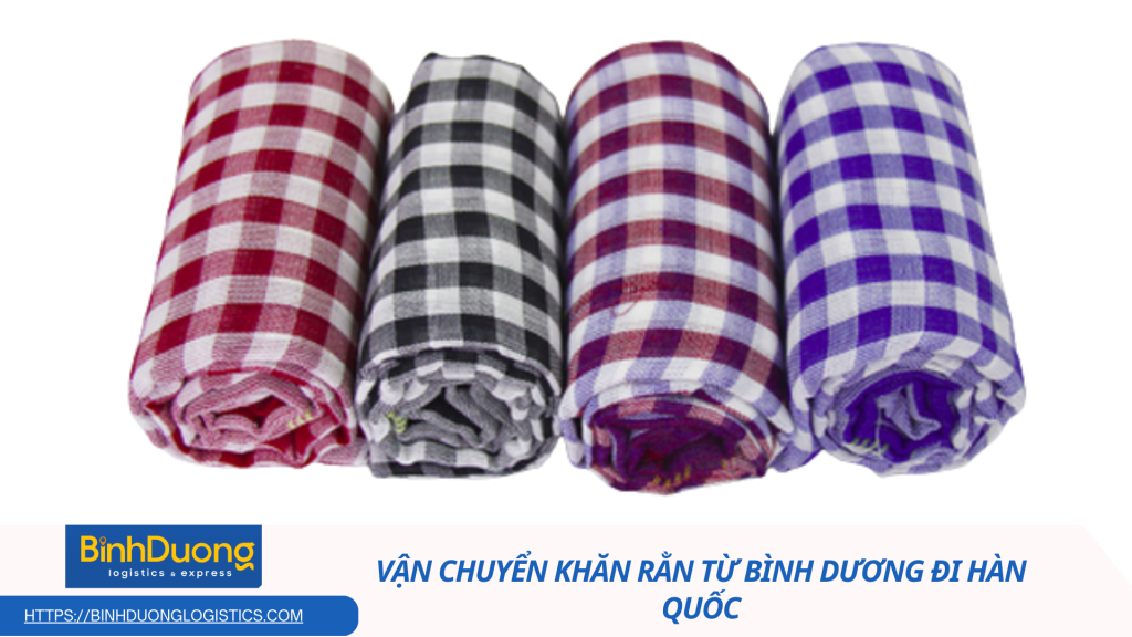 Vận chuyển khăn rằn từ Việt Nam đi Hàn Quốc – Hành trình lan tỏa nét đẹp văn hóa miền Tây