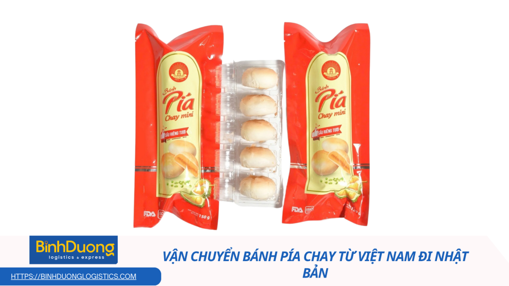 Vận chuyển bánh pía chay từ Việt Nam đi Nhật
