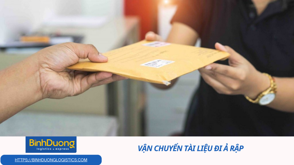 Vận chuyển tài liệu đi Ả Rập nhanh chóng uy tín và an toàn