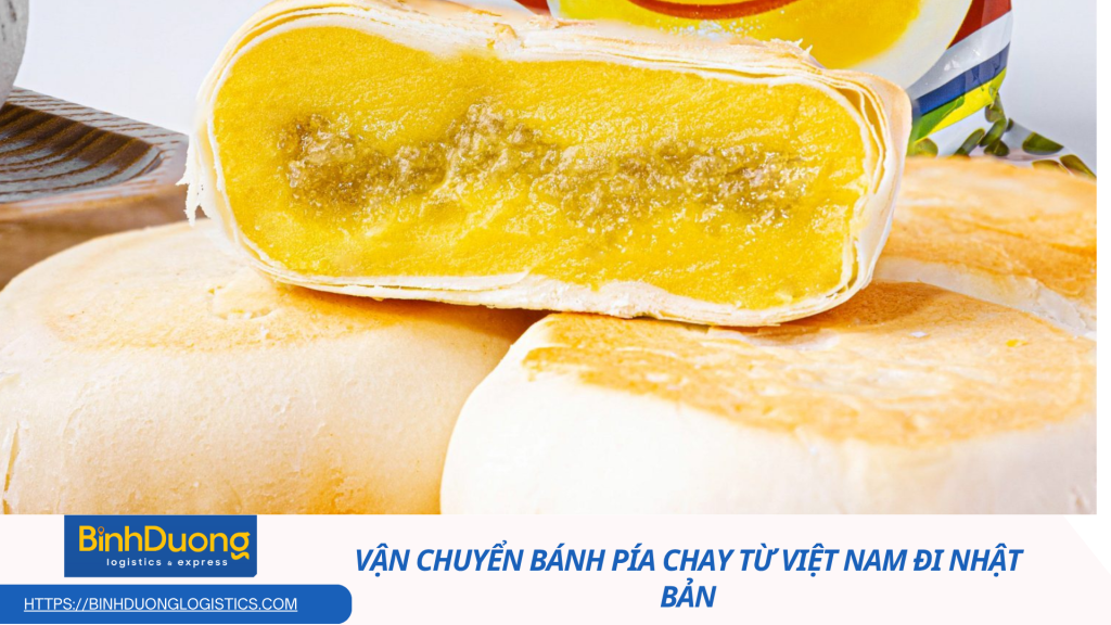 Vận chuyển bánh pía chay từ Việt Nam đi Nhật