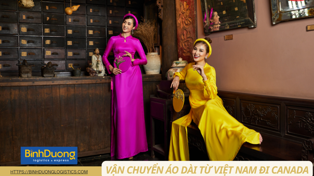 Vận chuyển áo dài từ Việt Nam đi Canada – Dịch vụ gửi hàng thời trang uy tín cho cộng đồng người Việt