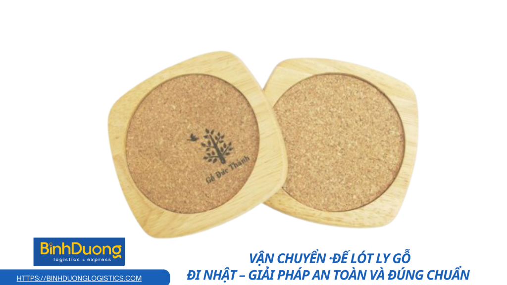 Vận chuyển đế lót ly gỗ đi Nhật Bản – Hướng dẫn chi tiết, an toàn và đúng chuẩn