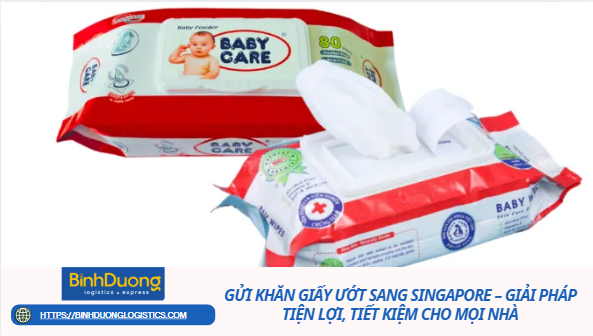 Gửi Khăn Giấy Ướt Sang Singapore – Giải Pháp Tiện Lợi, Tiết Kiệm Cho Mọi Nhà