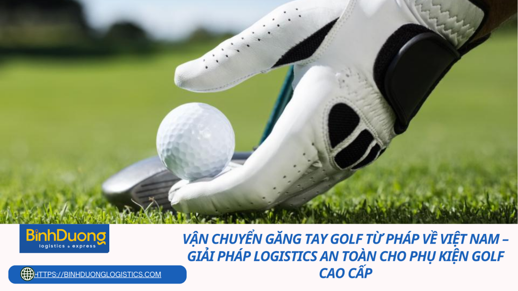 Vận chuyển găng tay golf từ Pháp về Việt Nam – Giải pháp logistics an toàn cho phụ kiện golf cao cấp