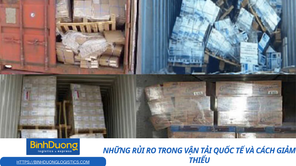 Những rủi ro trong vận tải quốc tế và cách giảm thiểu