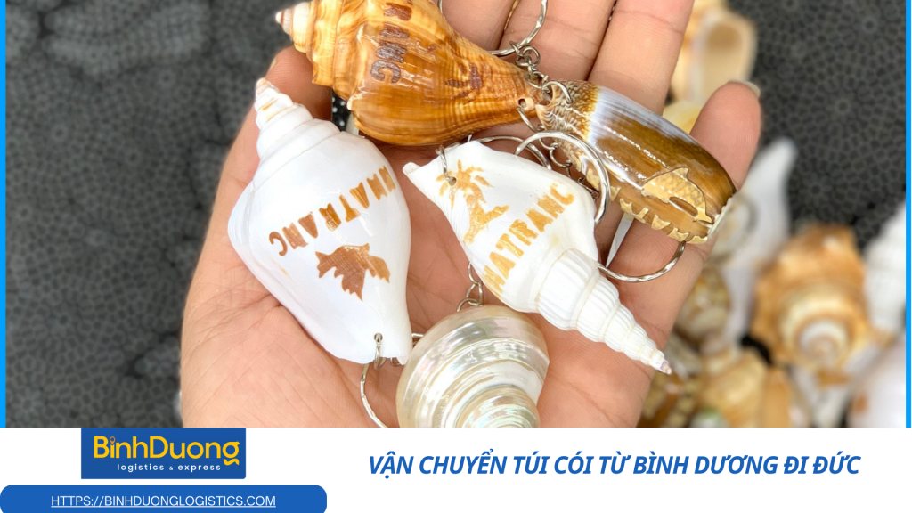 Hành trình tinh tế của những chiếc móc khóa vỏ sò: Từ Bình Dương chạm tay nước Đức