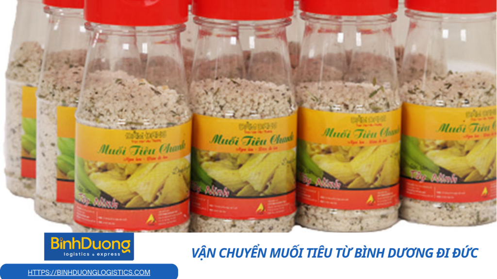 Hành Trình Đậm Đà Vị Quê – Vận Chuyển Muối Tiêu Từ Bình Dương Đi Đức An Toàn, Chuẩn Chỉnh