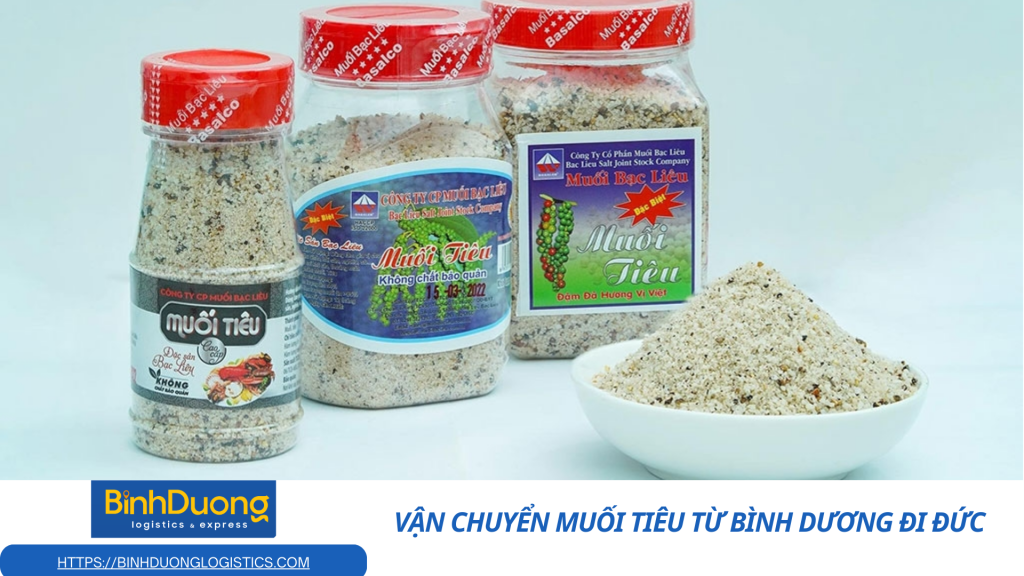 Hành Trình Đậm Đà Vị Quê – Vận Chuyển Muối Tiêu Từ Bình Dương Đi Đức An Toàn, Chuẩn Chỉnh