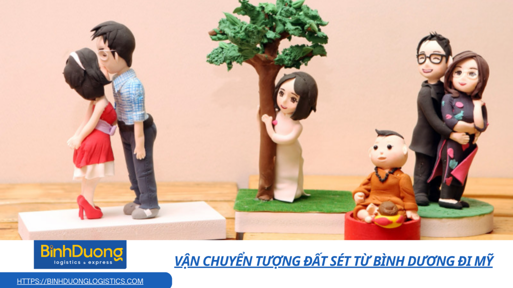 Vận chuyển tượng đất sét từ Bình Dương đi Mỹ
