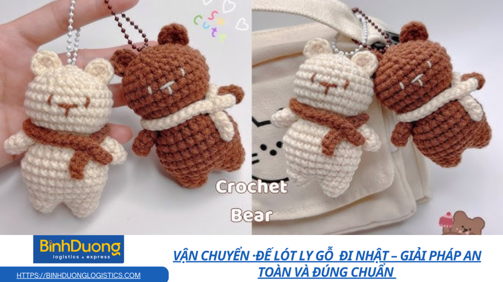 Vận chuyển thú len móc amigurumi từ Việt Nam đi Mỹ