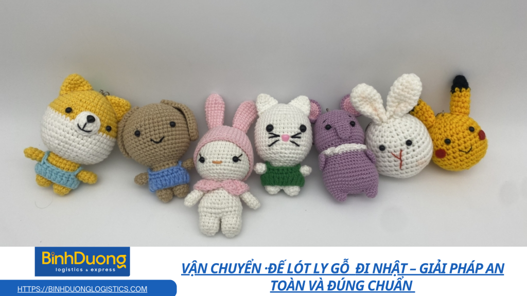 Vận chuyển thú len móc amigurumi từ Việt Nam đi Mỹ