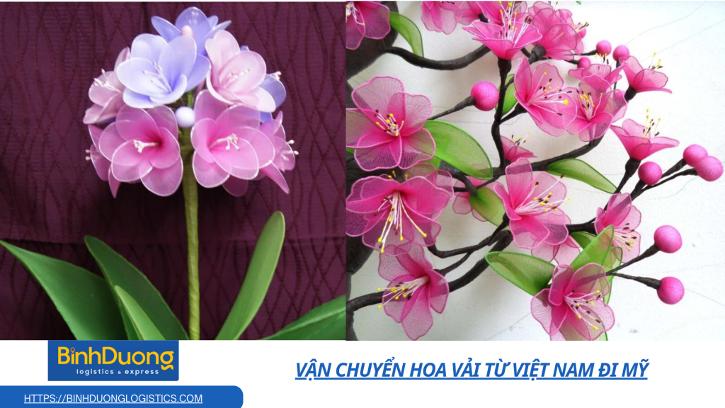 Vận chuyển hoa vải từ Việt Nam đi Mỹ