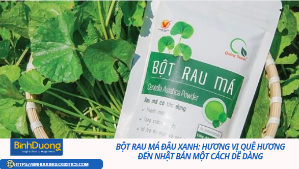 Bột Rau Má Đậu Xanh: Hương Vị Quê Hương Đến Nhật Bản Một Cách Dễ Dàng
