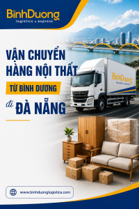 Vận chuyển hàng nội thất từ Bình Dương đi Đà Nẵng