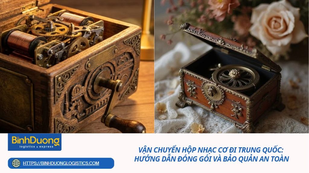 Vận chuyển hộp nhạc cơ đi Trung Quốc: Hướng dẫn đóng gói và bảo quản an toàn