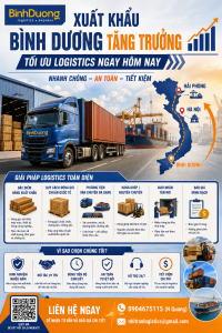 Xuất khẩu Bình Dương tăng trưởng: Doanh nghiệp sản xuất cần tối ưu logistics