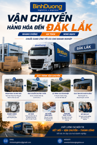 Vận chuyển hàng hóa đến Đắk Lắk – Chuỗi cung ứng tối ưu cho doanh nghiệp